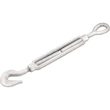 Imagem de Esticador Para Cabo De Aço 1/2 Gancho X Olhal Pesado Galvan - Vonder P