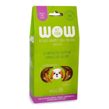 Imagem de Petisco para Cães Fantástico peito de frango com alecrim 50g - WoW