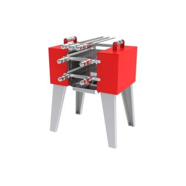 Imagem de Churrasqueira Apto Sem Fumaça Ecológica 2 grelhas 3 espetos HOTBOX PRE