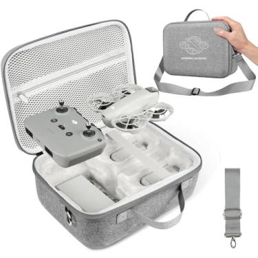 Imagem de GAGITERVR Capa rígida para drone N3 Neo compatível com DJI Neo Drone Fly More Combo - 6 baterias de voo, RC-N3/N2, hub de carregamento e acessórios, alça de ombro de proteção portátil para