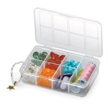 Imagem de Caixa Organizadora Plástica Tampa 7 Divisórias Nitron 011