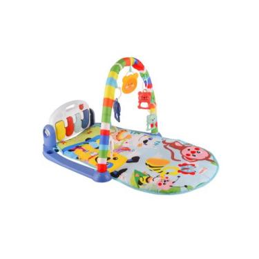 Imagem de Tapete de Atividades Infantil Musical Savana - Color Baby, Azul