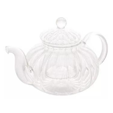 Imagem de Chaleira Com Infunor Vidro Borossilicato Transparente 800ml Wincy
