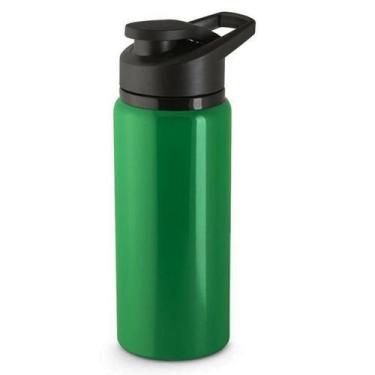 Imagem de Garrafa Squeeze 600ml Alumínio Água Academia - Tesla Store, Verde