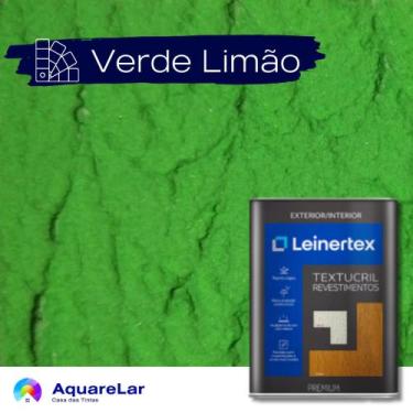 Imagem de Textura Textucril Leinertex 23Kg, VERDE LIMÃO