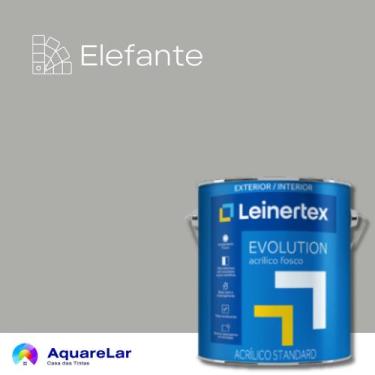 Imagem de EVolution Acrílico Leinertex Fosco 3,6L, ELEFANTE, 3,6L