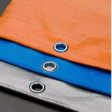 Imagem de Lona Forte Multiuso Plásticos Paraná Laranja, 8x6 m