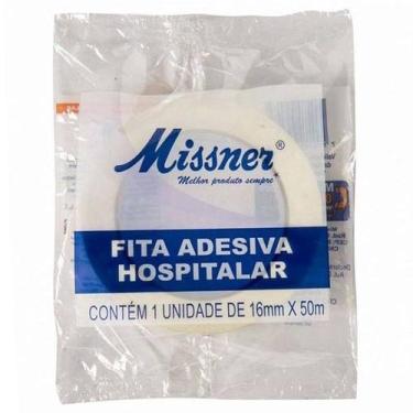 Imagem de Fita Adesiva Hospitalar Crepe 1 Unidade 16mm x 50m Pa.0817 Missner 