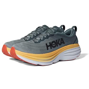 Imagem de Hoka ONE ONE Tênis feminino de corrida para caminhada, Goblin Blue Mountain Spring, 9.5 Wide