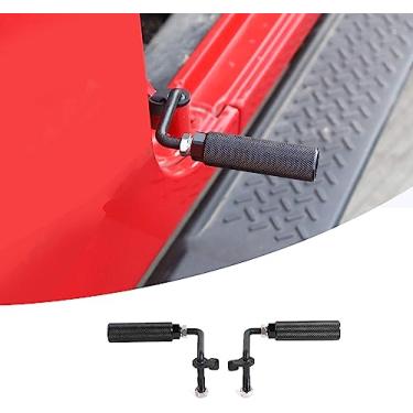 Imagem de JeCar Pé Pegs descanso Pedal descanso Pé Painel Feito de Aço Sólido para Jeep Wrangler Jk JKU JL 2007-2018
