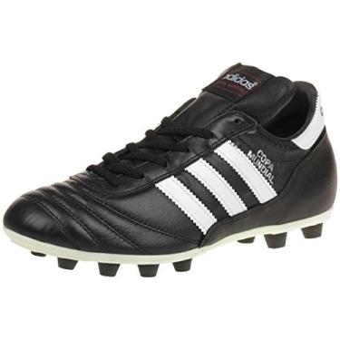 Imagem de adidas Tênis de futebol masculino Copa Mundial, Preto/branco, 42