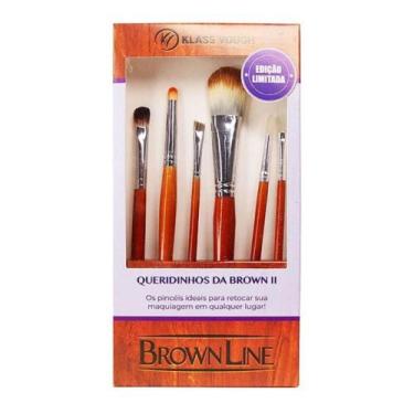 Imagem de Kit pincéis de maquiagem klass vough queridinhos da brown 2 ref:brw4
