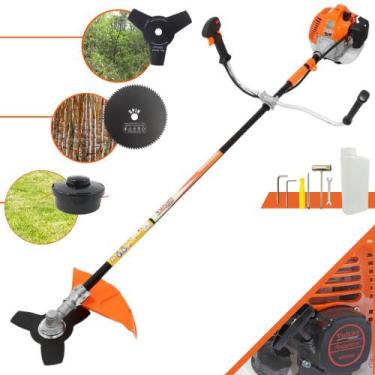 Imagem de Roçadeira Profissional Vulcan VR520H 2T 52CC Acompanha Disco Circular 