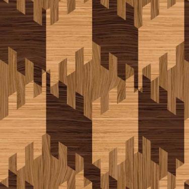 Imagem de PAPEL DE PAREDE DECORATIVO 3D MADEIRA (folha de 300x90 cm) - ATITUDE S