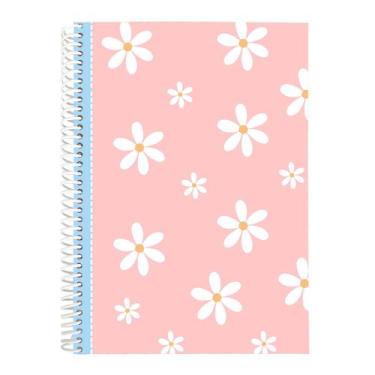 Imagem de Caderno A5 Estampado Flores com 80 Folhas 75g - Billie.Co, Modelo 9