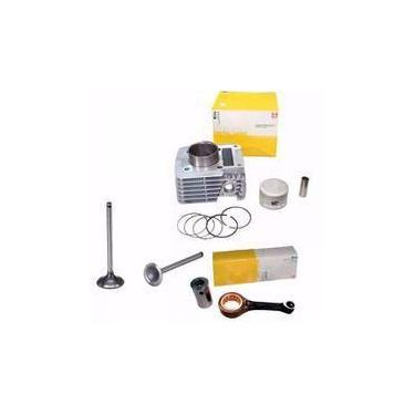 Imagem de Kit cilindro yamaha xtz 125 ybr 125 factor pistão + biela + valvulas m