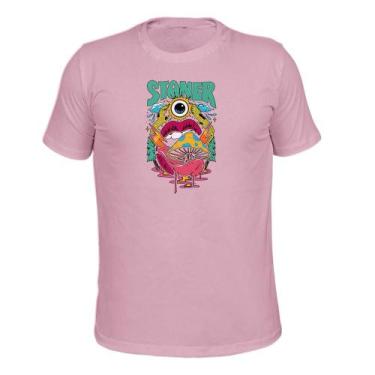 Imagem de Camiseta Plus Size T-Shirt Malha 30.1 Estampada Stoner - Surprass, Ros