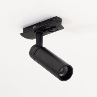 Imagem de Spot LED Blet Preto 5W 24 3000k p/ Trilho Eletrificado 6396 Nordecor S