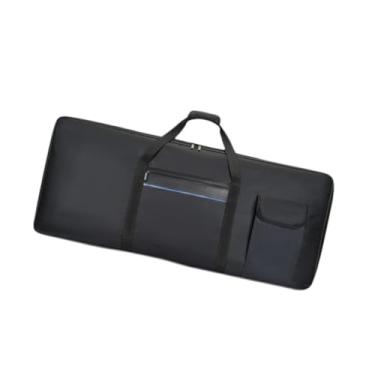Imagem de TTETTZ Bolsa para Teclado de Piano com 61 Teclas, Capa para Piano Eletrônico, Estojo Acolchoado Portátil para Armazenamento, Bolsa para Teclado, para Viagens, Pequeno