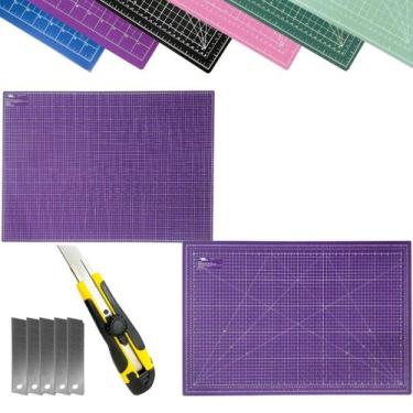 Imagem de Base de Corte Placa Grande 90x60 Para Mesa Bancada Multiuso Estilete P