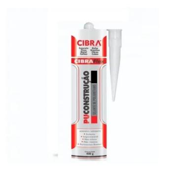 Imagem de Selante Adesivo Poliuretano Cibra Pu Construção 400 Preto