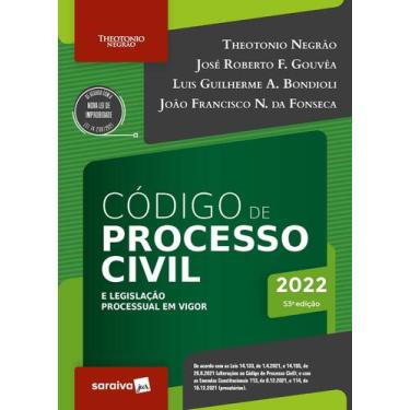 Imagem de Livro - Código de processo civil e legislação processual em vigor - 53