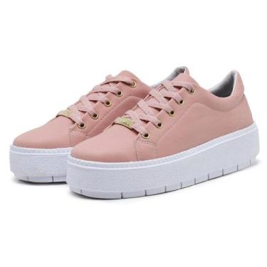 Imagem de Tênis Feminino Casual Rose - Myrol Outlet, 38, Feminino, Rosê