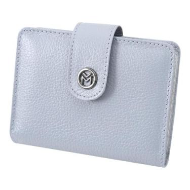 Imagem de Carteira Feminina Couro Legítimo Rfid Proteção Couro50 630 - Mariart