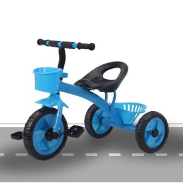 Imagem de Triciclo Infantil Menino Kidino Motoca Infantil Velocity Motinha de Passeio Motoquinha Infantil.