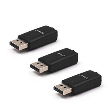 Imagem de EVanlak DispalyPort Headless Ghostclassic Estilo Emulador para PC 4K DP Dummy Plug Fit Headless 1080@60Hz- 3840x2160@17Hz Pacote com 3