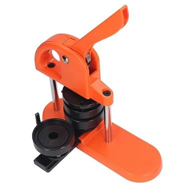 Imagem de Máquina de Fazer Botões, Prensa de Punção de crachá Com 100 Peças de Pinos, Cortador de Círculo Manual de Pinos, Pino Destacável, Máquina de Prensa de crachá, Suprimentos para