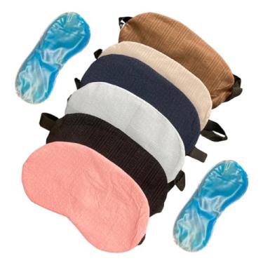 Imagem de Máscara Dormir Com Gel Térmico Reduz Olheiras Tapa Olho