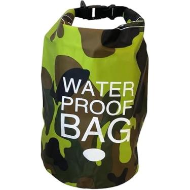 Imagem de Mochila Impermeavel 10 Litros Bag Estanque Saco Natação Bolsa Trilha Aprova Dagua (Verde)