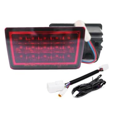 Imagem de Gazoz Performance Luz de freio F1 Hyper 4ª para lentes vermelhas Subaru WRX STI XV 15-21 - carcaça vermelha JDM