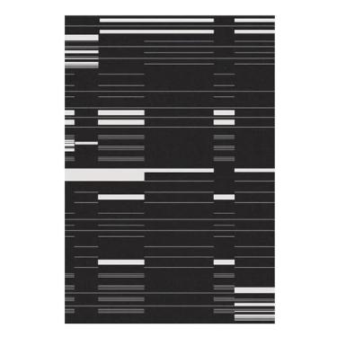 Imagem de Tapete para sala de estar decoração de casa moderno minimalista preto grande área quarto tapete abstrato listrado moda vestiário tapete, b, 300x400CM