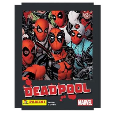 Imagem de Kit 30 Figurinhas Deadpool Marvel Uma História Quadrinhos - Panini