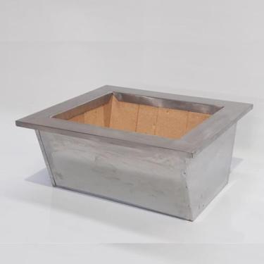 Imagem de Braseiro Inox Tijolo Refratário 42x34 Churrasqueira Carvão - PRE MOLDA