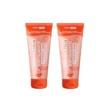 Imagem de Kit 2 unidades - Gel Esfoliante Vitamina C 100gr, tb, Dermachem