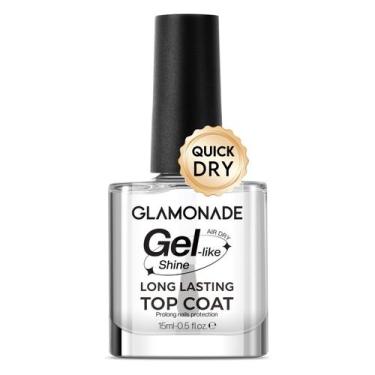 Imagem de Verniz Top Coat Glamonade - Secagem Rápida e Brilho Intenso