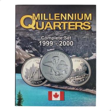 Imagem de Álbum Encarte para Série Millennium Canadá 1999-2000 - Caravelas Coleç