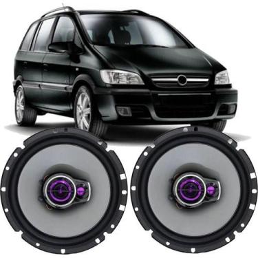 Imagem de Kit Alto Falante Pioneer Porta Dianteira Gm Zafira 100w Par, Preto