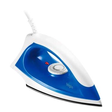 Imagem de Ferro Seco IRON Force PLUS ELGIN - 42FSE2001000  BRANCO/AZUL  110 VOLTS
