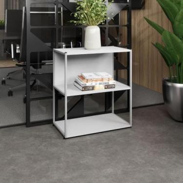 Imagem de Estante Baixa Escritório 63cm x 36cm 3 Prateleiras F5 Office - F5 Offi