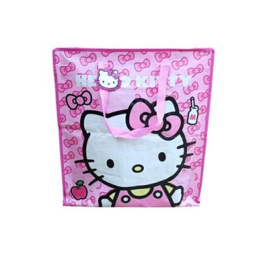 Imagem de Sacola Grande Reutilizável Eco BagSanrio Hello Kitty Sanrio