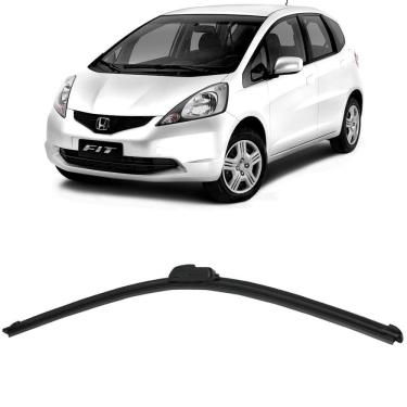 Imagem de Palheta Limpador Parabrisa Honda Fit 2009 a 2014 Dianteira Motorista Dyna