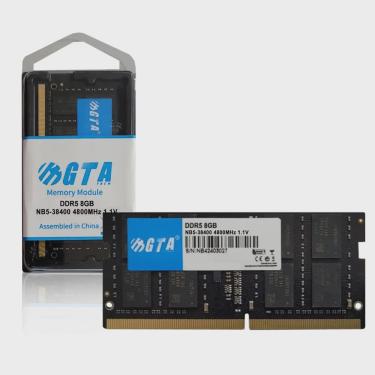 Imagem de Memoria Notebook 8gb Ddr5 4800 Cl38 1.1V GT8G4800DDR5LN gta Tech