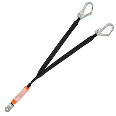 Imagem de Talabarte Y Fita Absorvedor Energia e Conector - MG Cinto