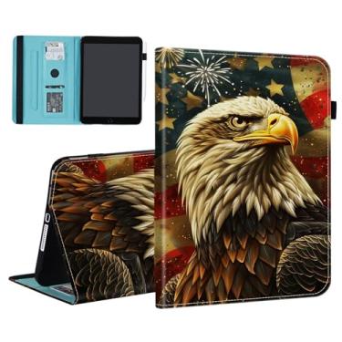 Imagem de BFUKVOU Capa para Samsung Galaxy Tab A9 Plus/A9+ 5G 11 polegadas modelo 2023 (SM-X210/X216/X218), compartimento para cartão, capa de couro PU TPU com suporte para caneta, hibernação automática