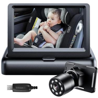 Imagem de Câmera de Carro Itomoro View para Bebê - Monitoramento do Banco Trasei
