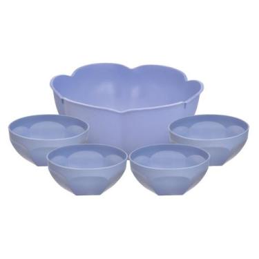 Imagem de Conjunto Com Fruteira 2,5 Litros E Bowls 380 ml BPA Free - Plásticos S